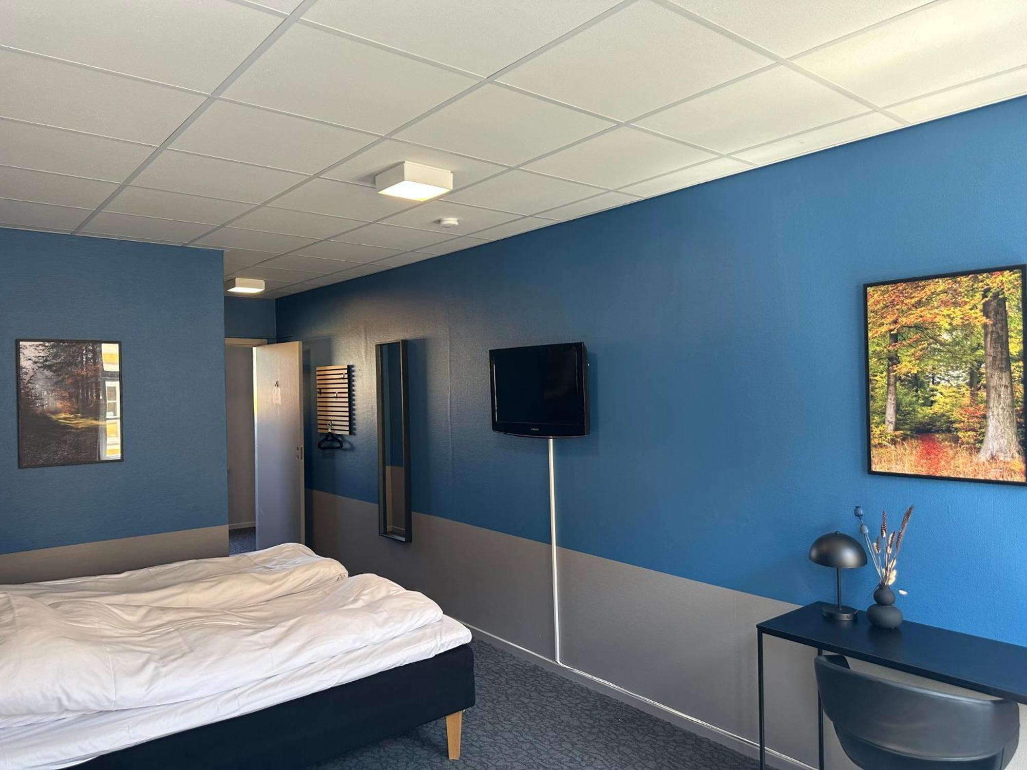 Blue Double Room 6 On Pedestrian Street Saeby מראה חיצוני תמונה